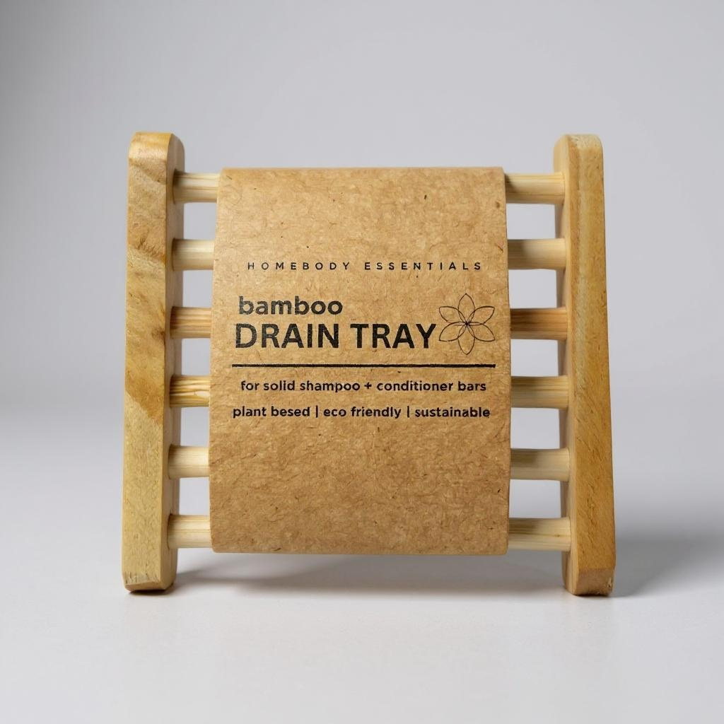 Bamboo Shampoo Bar Tray