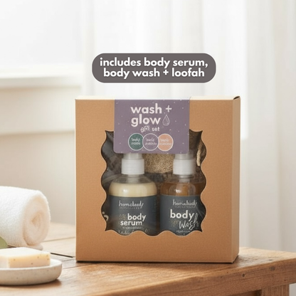 Wash + Glow Gift Set
