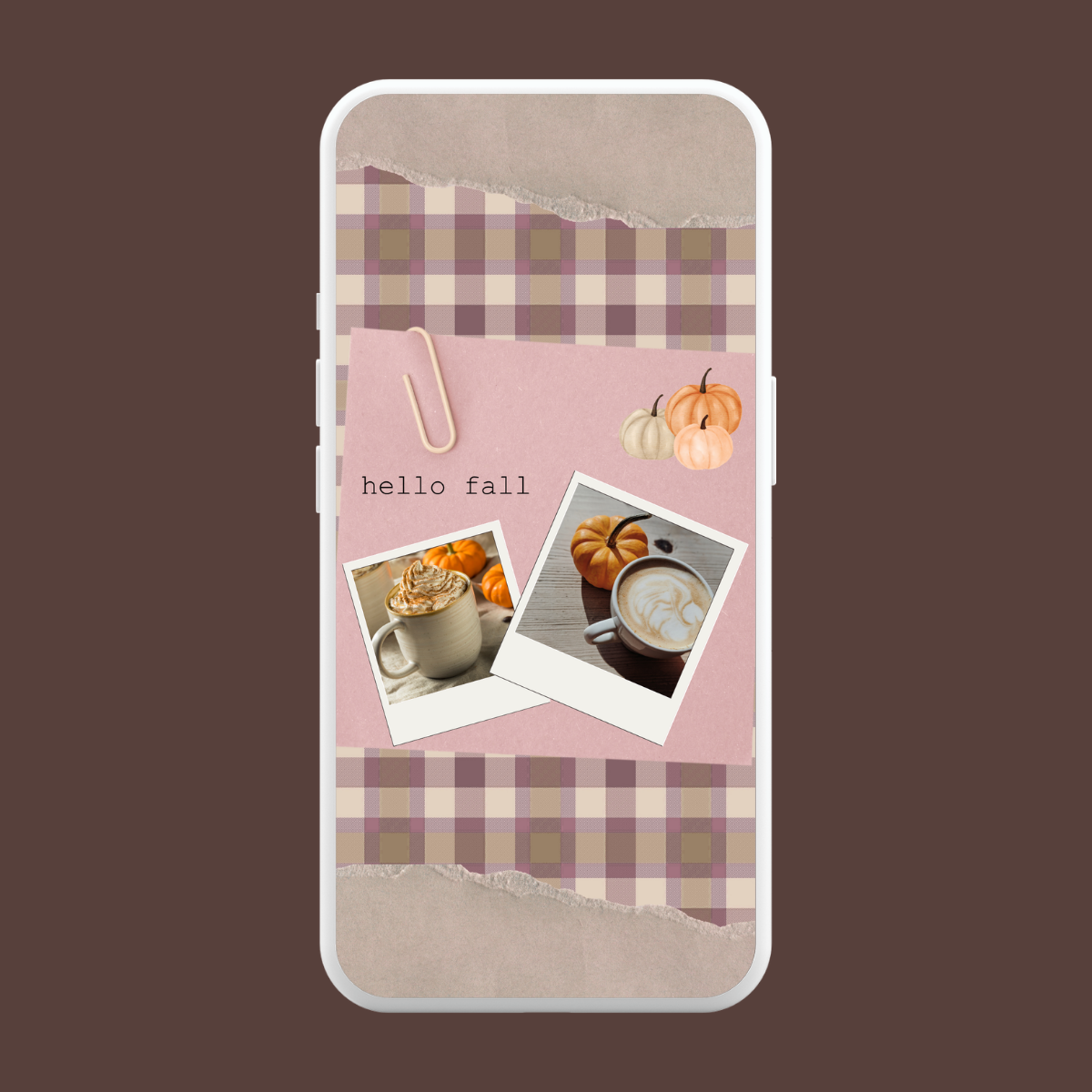 Hello Fall Boho Wallpaper