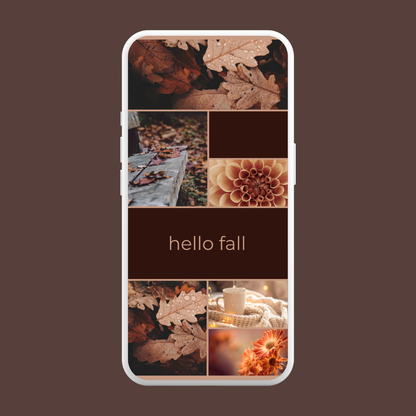 Hello Fall Mood Wallpaper