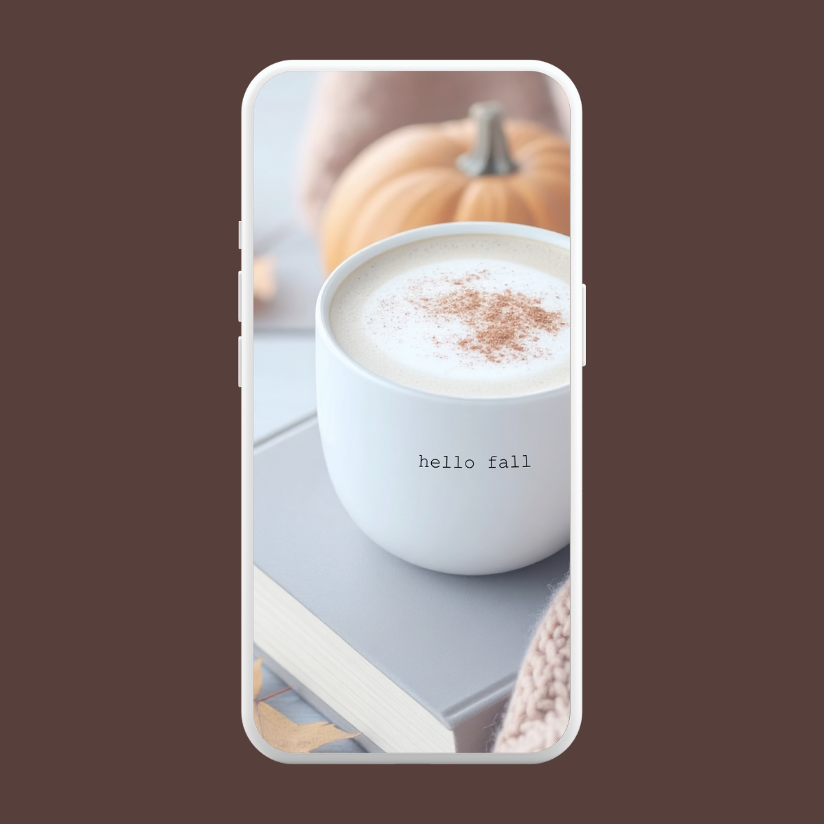 Hello Fall Pumpkin Wallpaper