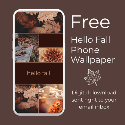 Hello Fall Mood Wallpaper