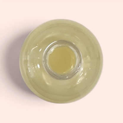 Top down view of Body Serum handmade in Saskatoon, Saskatchewan