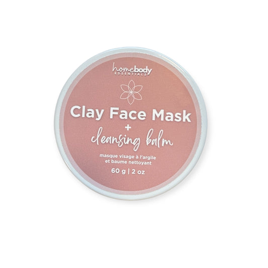 Clay Face Mask + Cleansing Balm